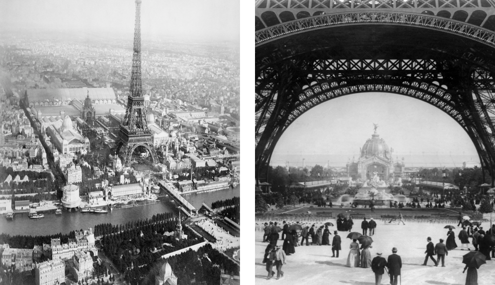 หอไอเฟลเป็นหอสูง เป็นหอสูงให้คนขึ้นไปชมมหานครปารีส หากอากาศดี จะมองได้ไกลไปถึงพระราชวังแวร์ซายน์